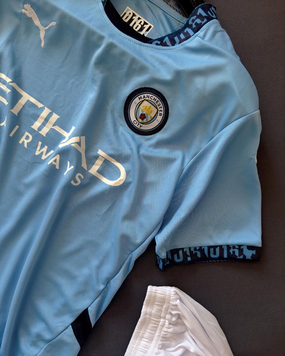 Manchester City 2024 Home Set (With Shorts) Jerseys Jersey Manchester City Puma Football Jerseys India Online