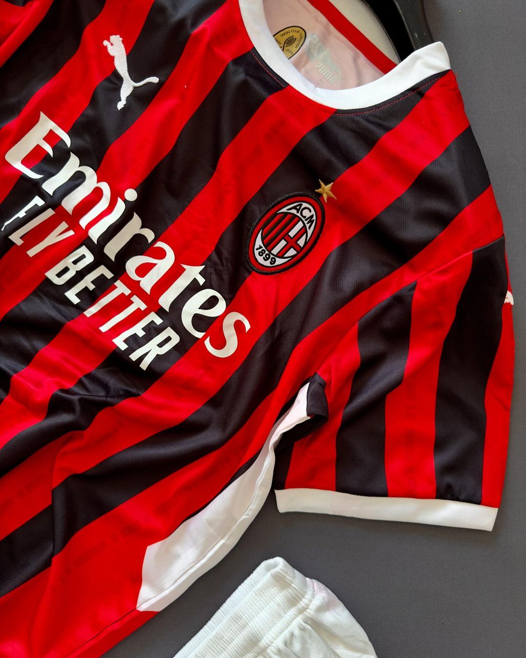 AC Milan 2024 Home Set (With Shorts) Jerseys Jersey Football Jerseys India Online