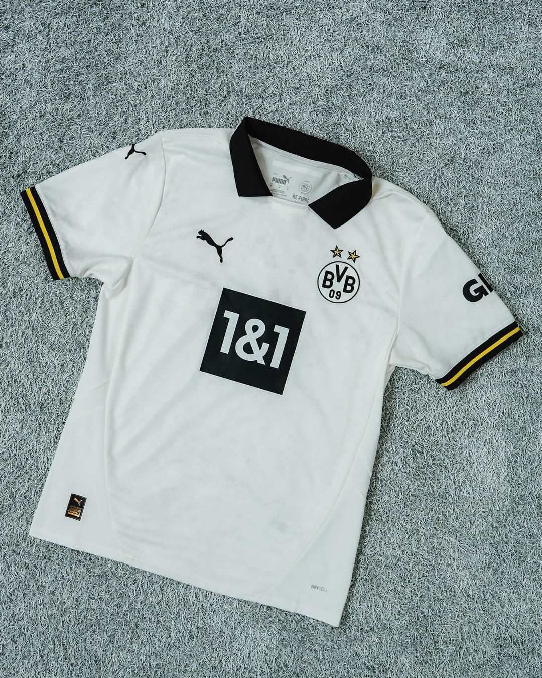 BVB Dortmund 2024 Away Jersey (Player Version)(White Logo, Not Black) Jerseys Jersey Puma Football Jerseys India Online