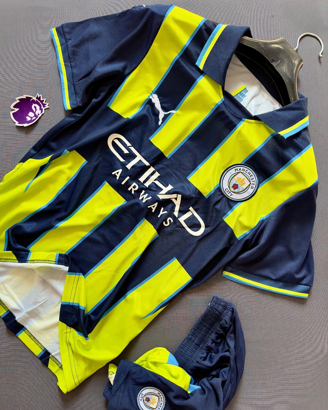 Manchester City 2024 Away Set (With Shorts) Jerseys Jersey Football Jerseys India Online