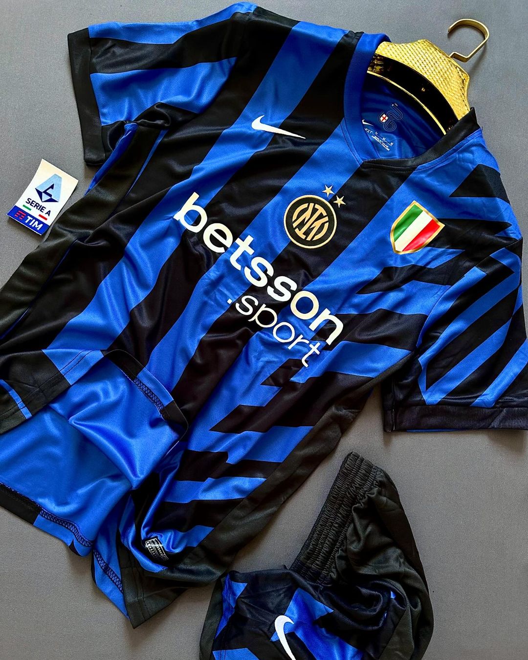 Inter Milan 2024 Home Set (With Shorts) Jerseys Jersey Football Jerseys India Online