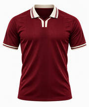Retro Style Jersey - Maroon