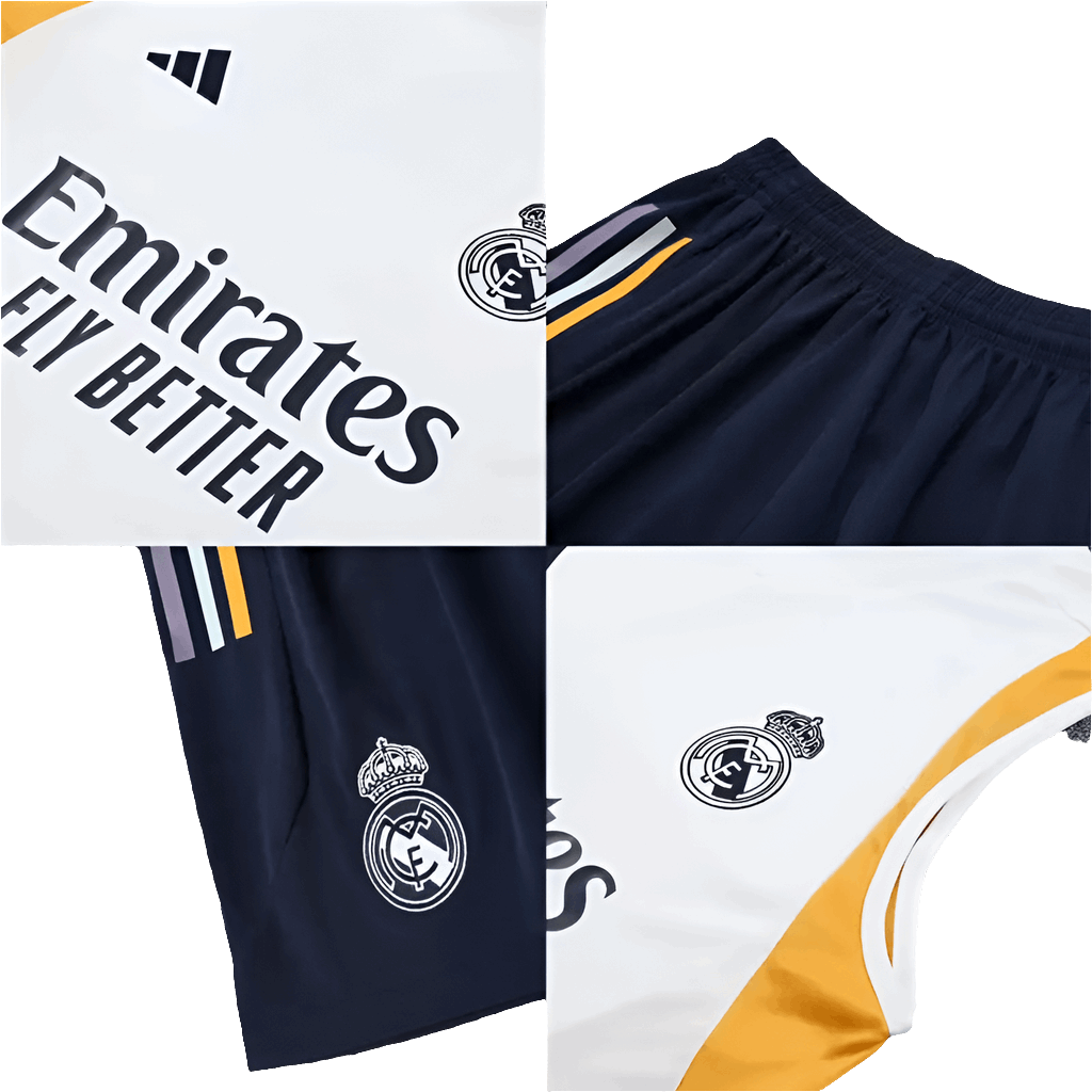 Real Madrid White Training Set (With Shorts) Jerseys Adidas Jersey Football Jerseys India Online