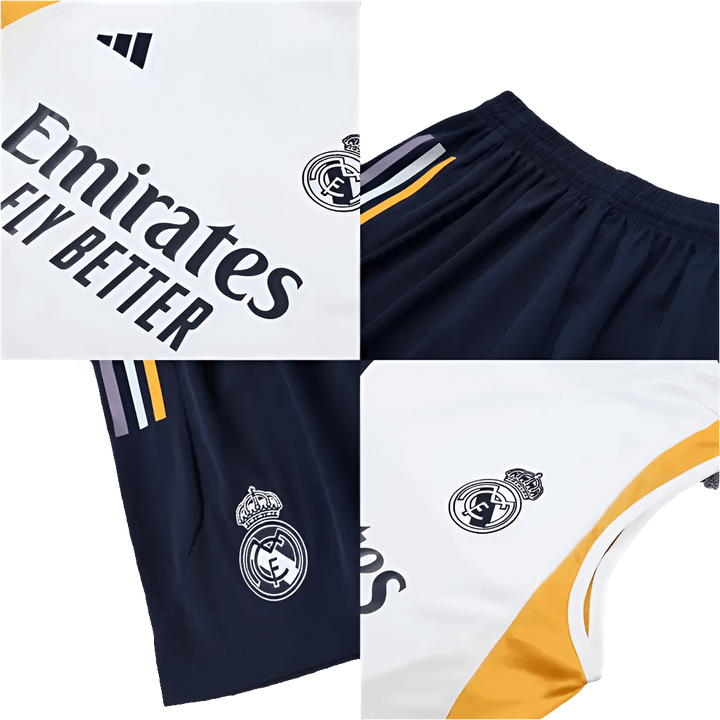 Real Madrid White Training Set (With Shorts) Jerseys Adidas Jersey Football Jerseys India Online