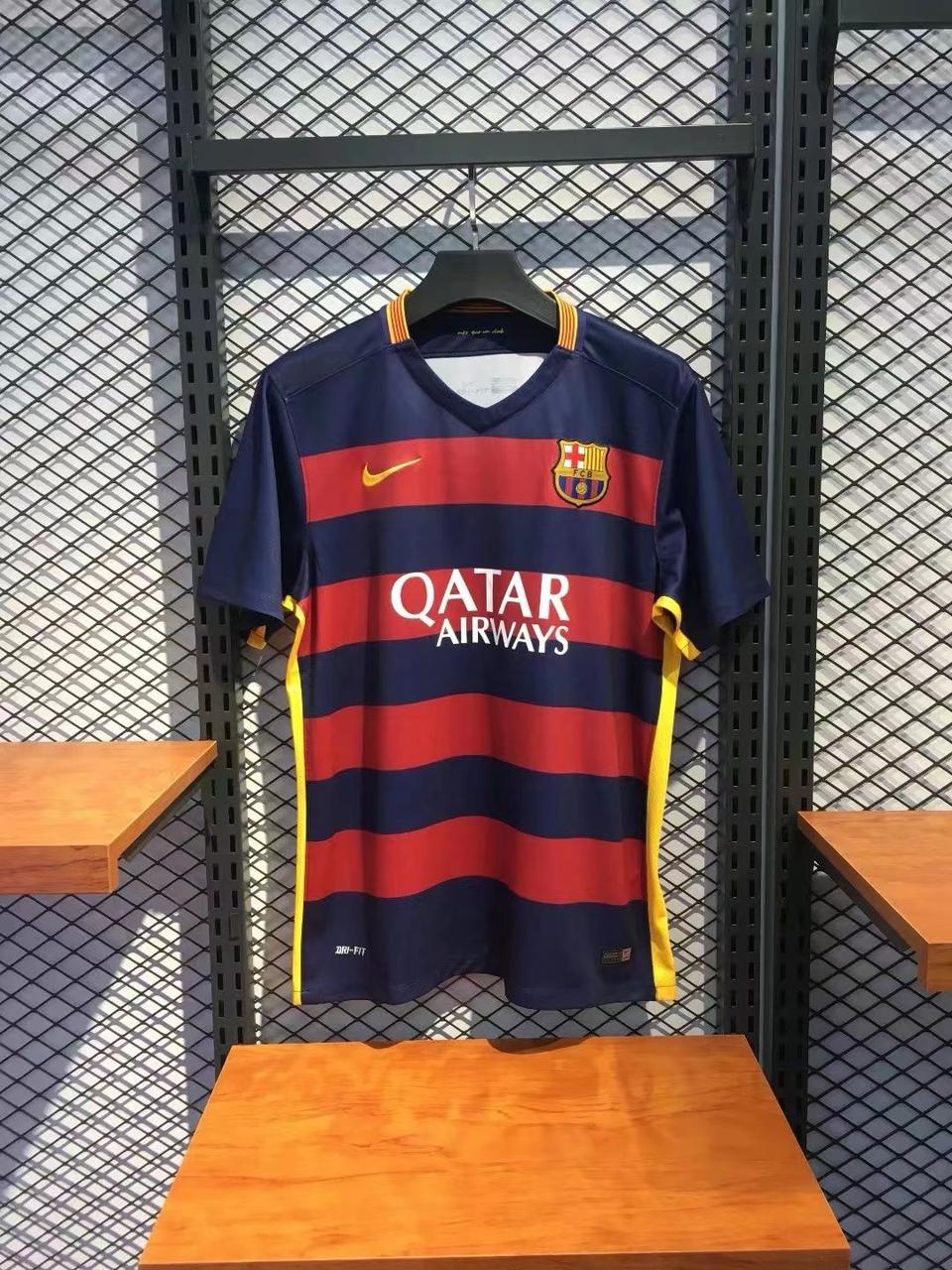 RETRO FC BARCALONA HOME 2015 16 Champions Kit retro-fc-barcalona-home-2015-16-champions-kit