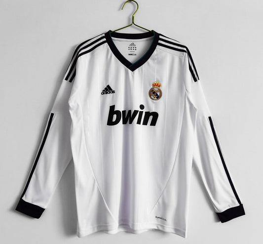 RETRO FULL SLEEVES REAL MADRID HOME 2012/13 Football Jerseys India Online