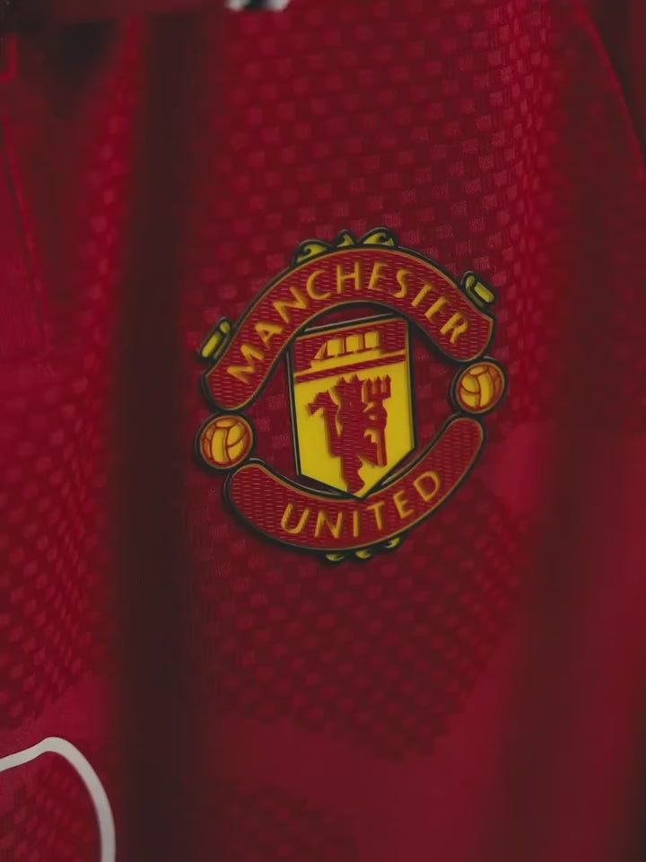 Load video: Manchester United 2026/27 Home Jersey (Player Version) – adidas Football Jersey – Video