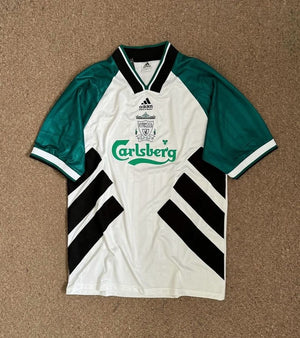Retro Liverpool 1994-96 Away Jersey(Half Sleeves)
