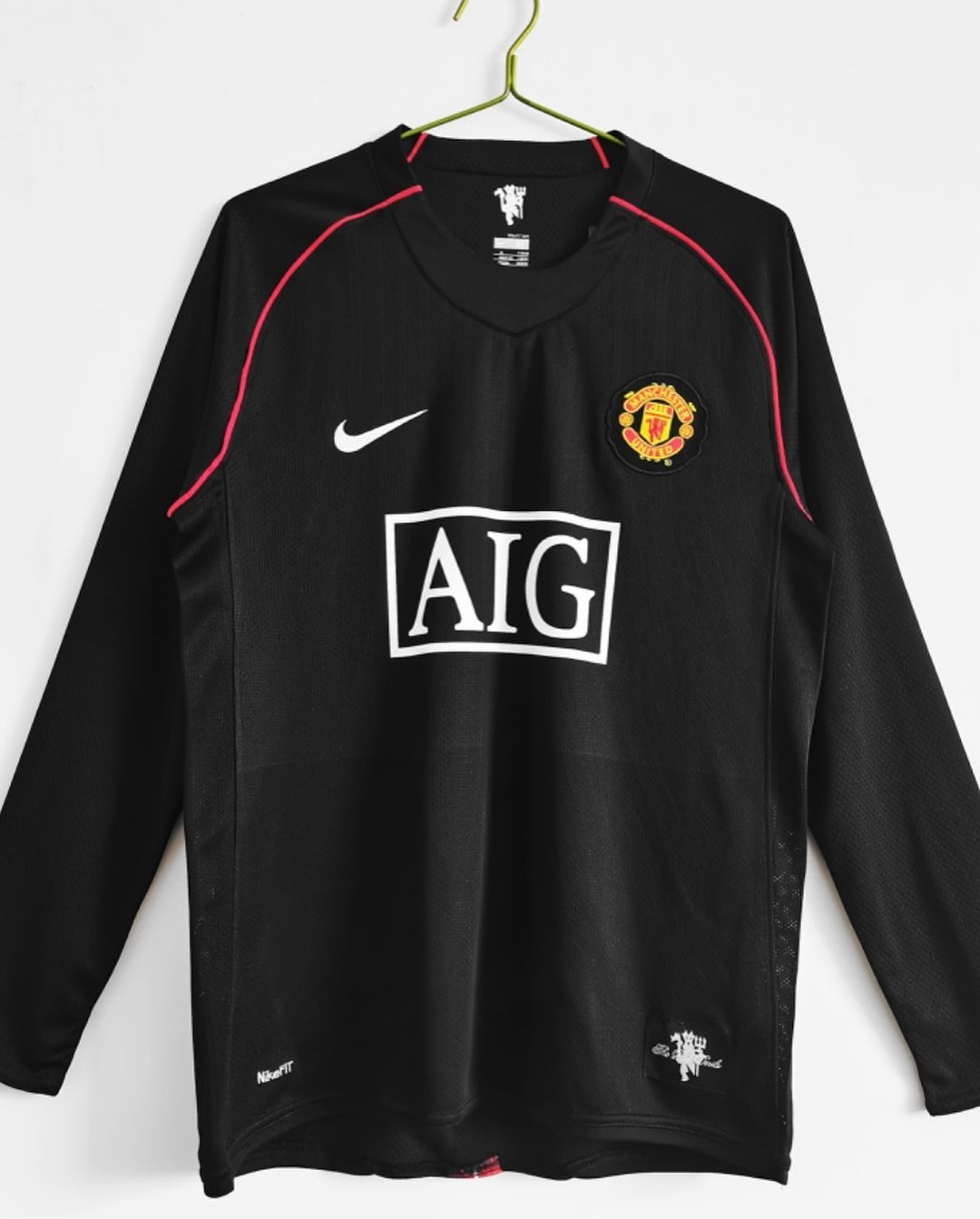 Man United Retro Long Sleeve Long Sleeve Retro Man Utd Shirt