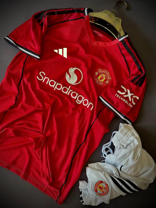 Manchester United 2025/26 Home Set (With Shorts)