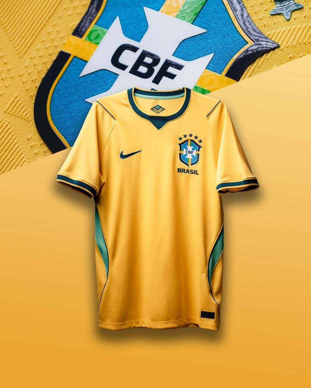 Brazil 2026 World Cup Home Jersey (Player Version)