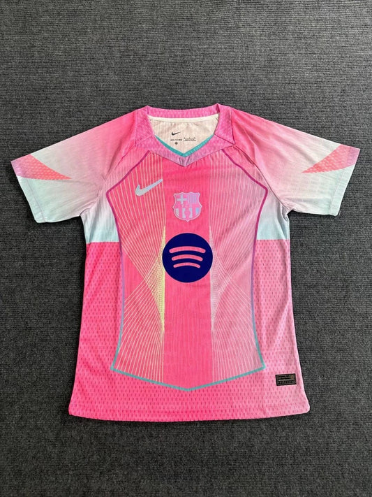 FC Barcelona 2025/26 Special Edition Pink Jersey (Player Version)