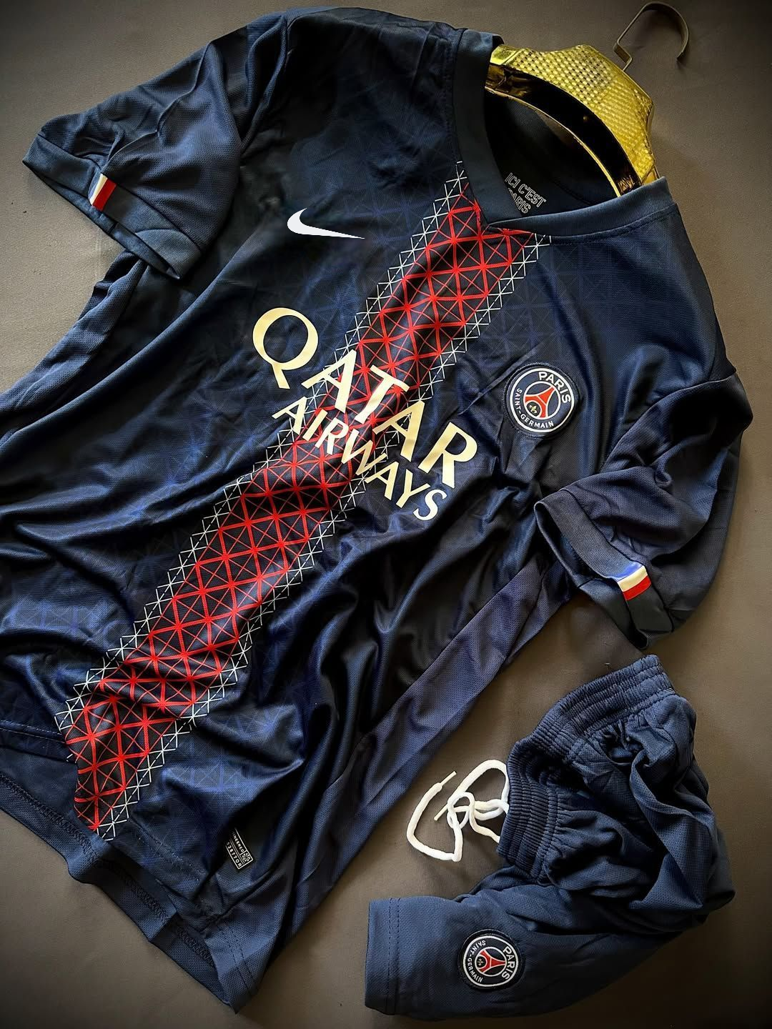 Paris Saint-Germain (PSG) 2025/26 Home Set (With Shorts)