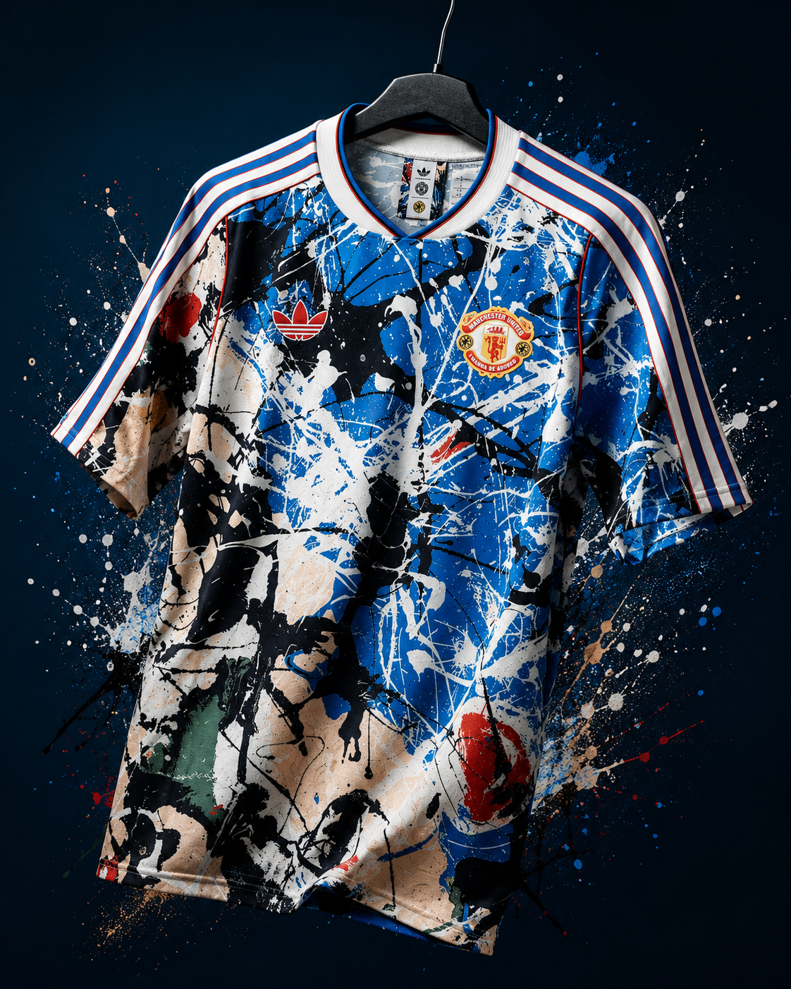 Manchester United Stone Roses Jersey (Player Version)