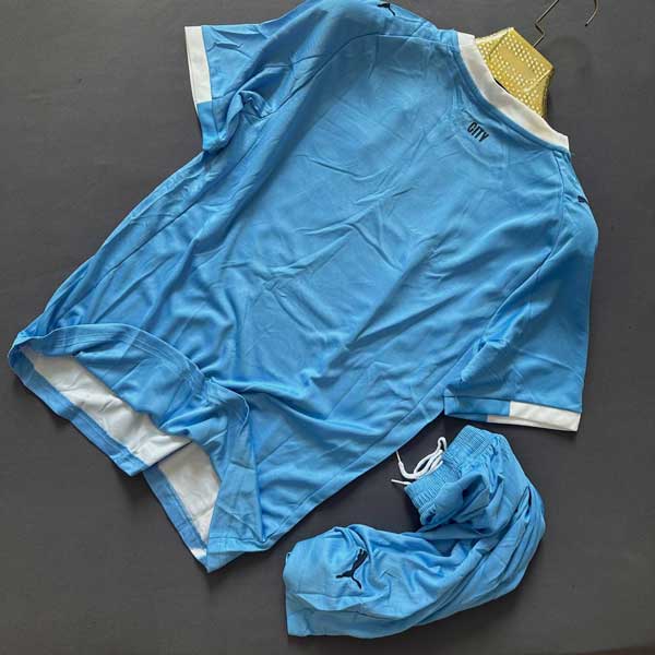 Manchester City 2025/26 Home Set (With Shorts)