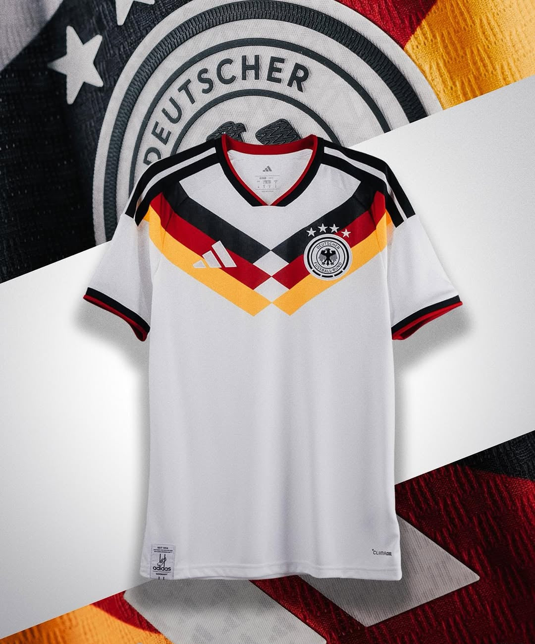 germany soccer gear Germany 2026 World Cup Home Jersey – Champions Kit