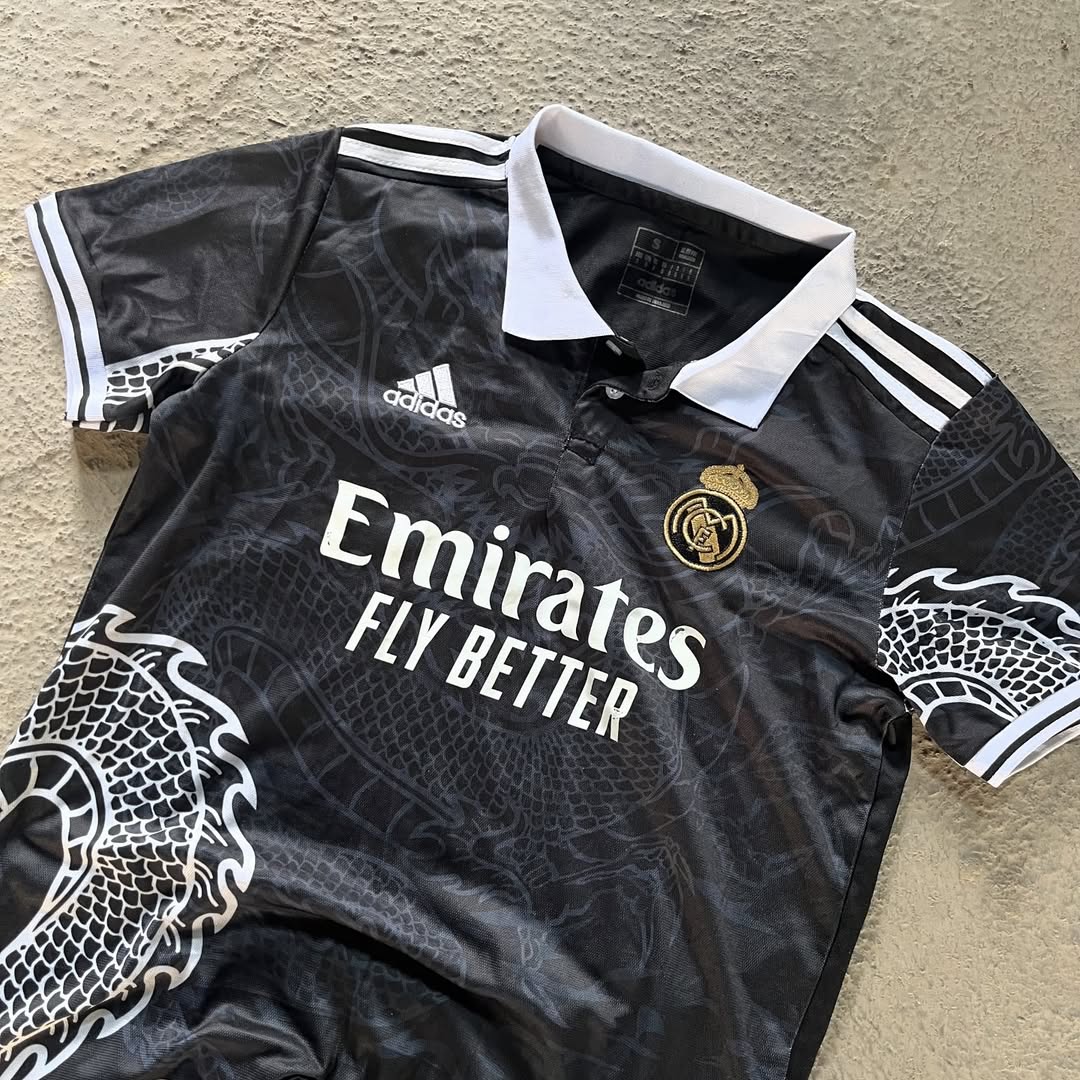 Real Madrid Black Dragon Jersey – Champions Kit
