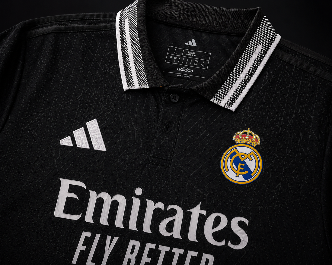 Real Madrid 2026/27 Special Black Polo Jersey (Player Version)