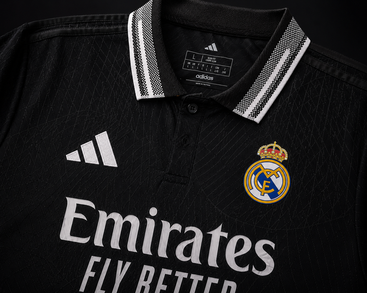 Real Madrid 2026/27 Special Black Polo Jersey (Player Version)