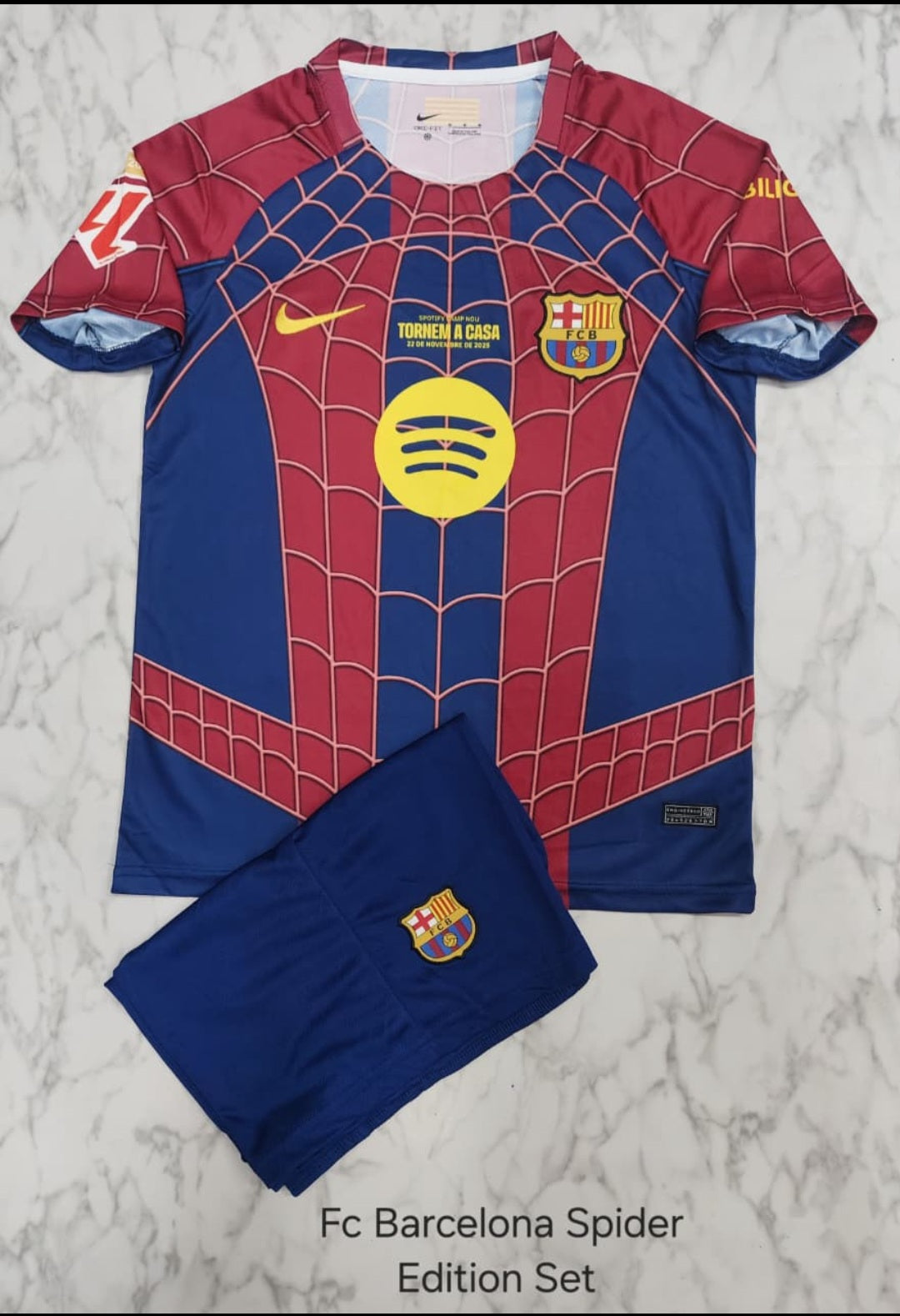 BRC X Spiderman Concept Set (With Shorts)