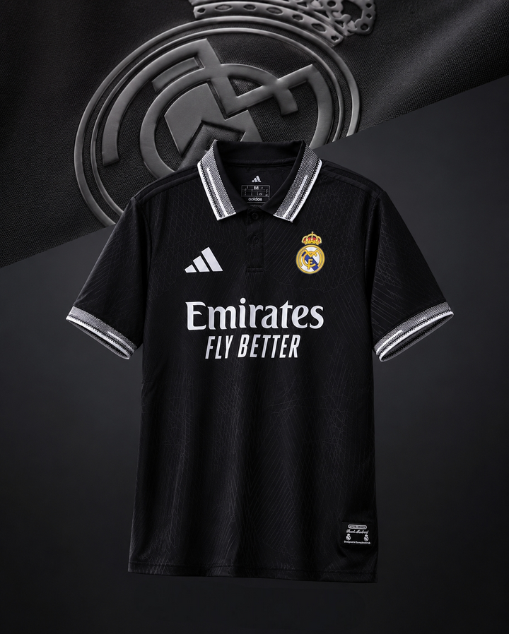 Real Madrid 2026/27 Special Black Polo Jersey (Player Version)